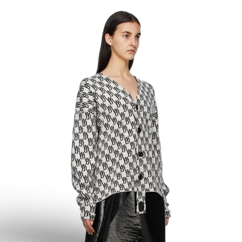 WE11DONE JACQUARD CARDIGAN, foto 7