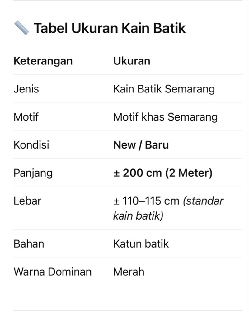 Kain Batik Khas Semarang, foto 2