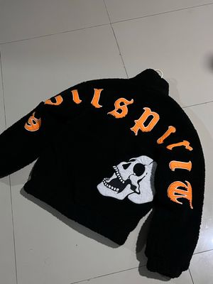 Jaket sherpa tengkorak | Sherpa tebal