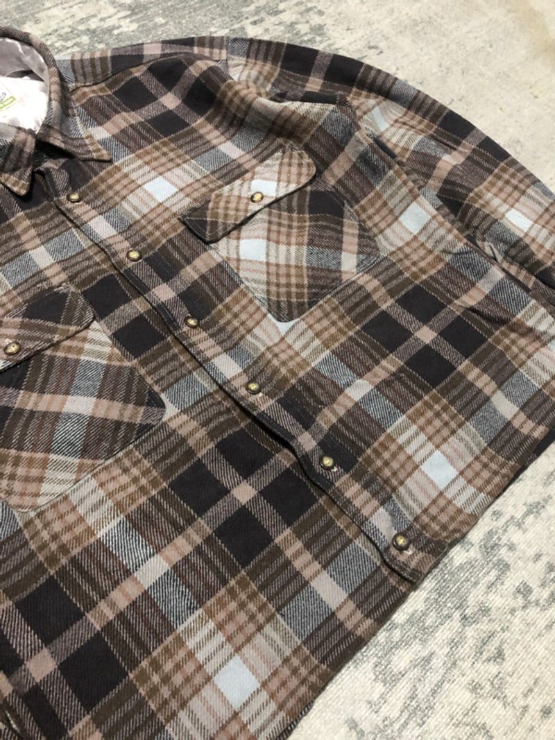 Berry farm vintage pattern flannel, foto 5