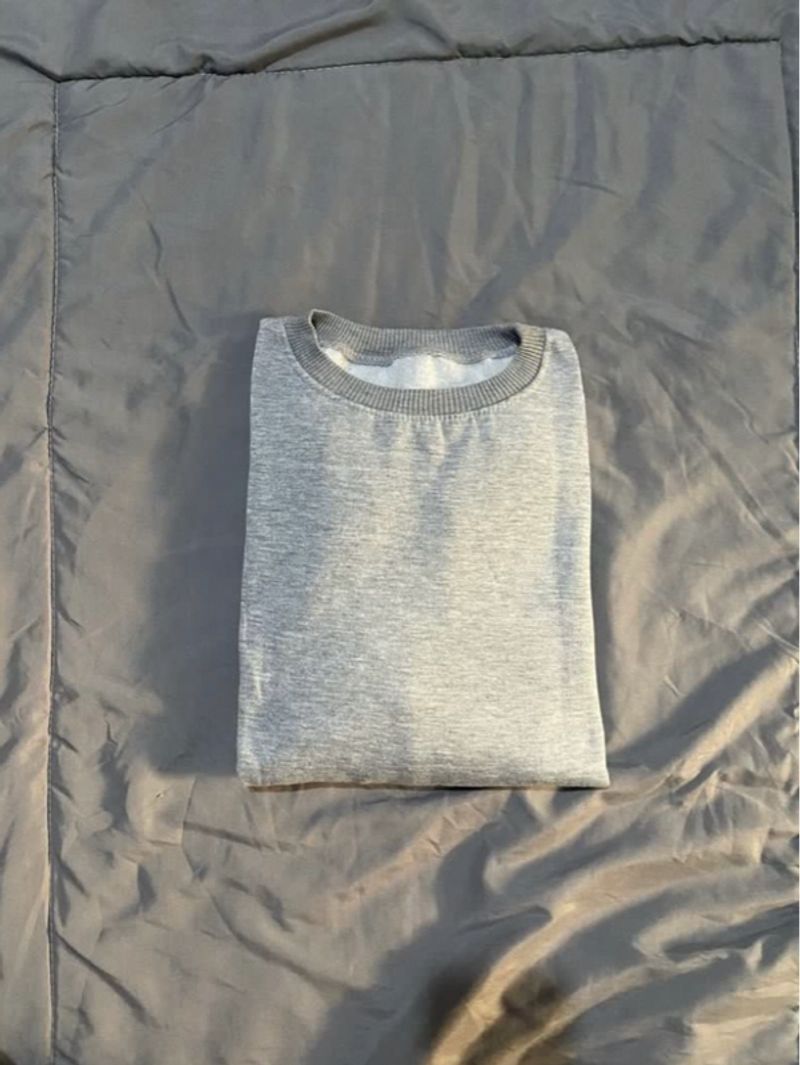 sweater wanita abu abu, foto 2