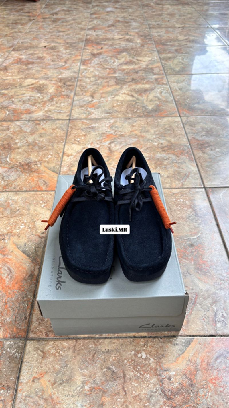 Clarks Wallabe Evo Black Suede, foto 4