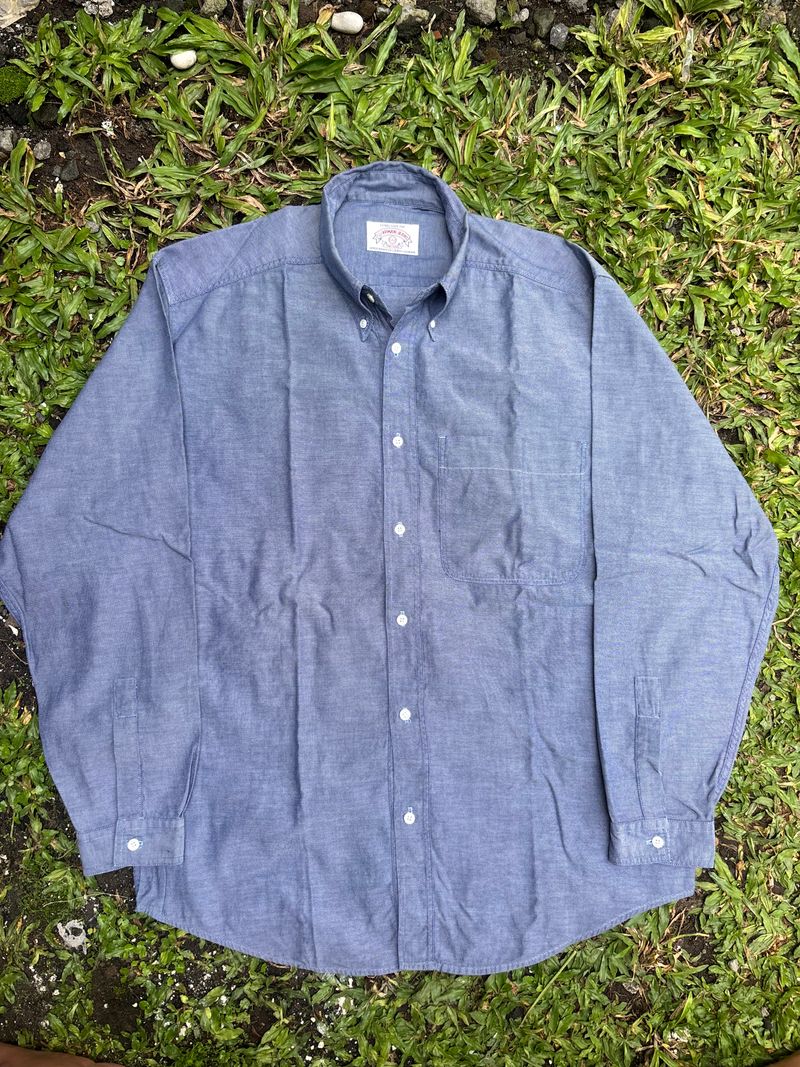 1990's Armani Jeans Oxford Button Down Shirt, foto 2