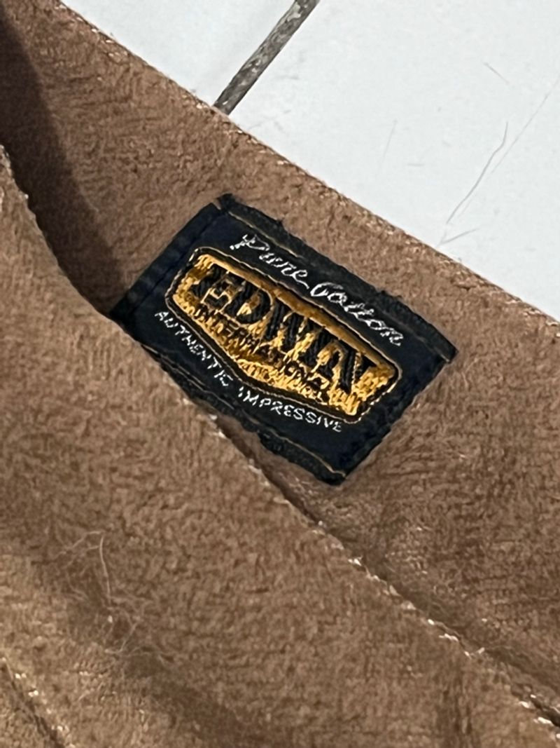 Edwin 515 Brown Straight Pants, foto 3