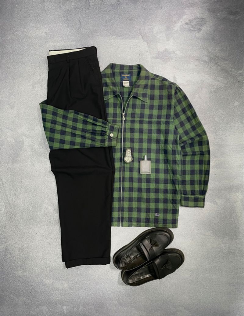 OUTER TARTAN ZIP JACKET by WOLLRICH, foto 2