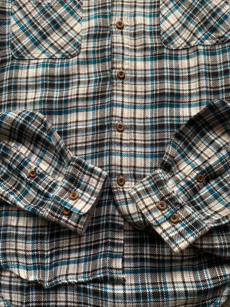 Kemeja Flannel by Gembony Double Pocket, foto 5