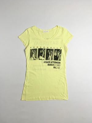 Y2k New York Story Tee Flyer Woodstock Graphic