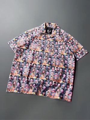 MUGSHOT HALF SLEEVE SHIRT - Ajo by Ajo