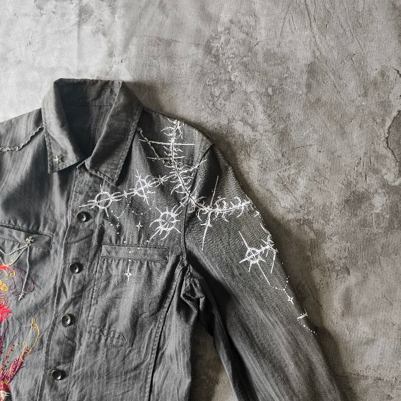 1on1 SIGILISM Work Jacket Rework Handmade Painted, foto 5