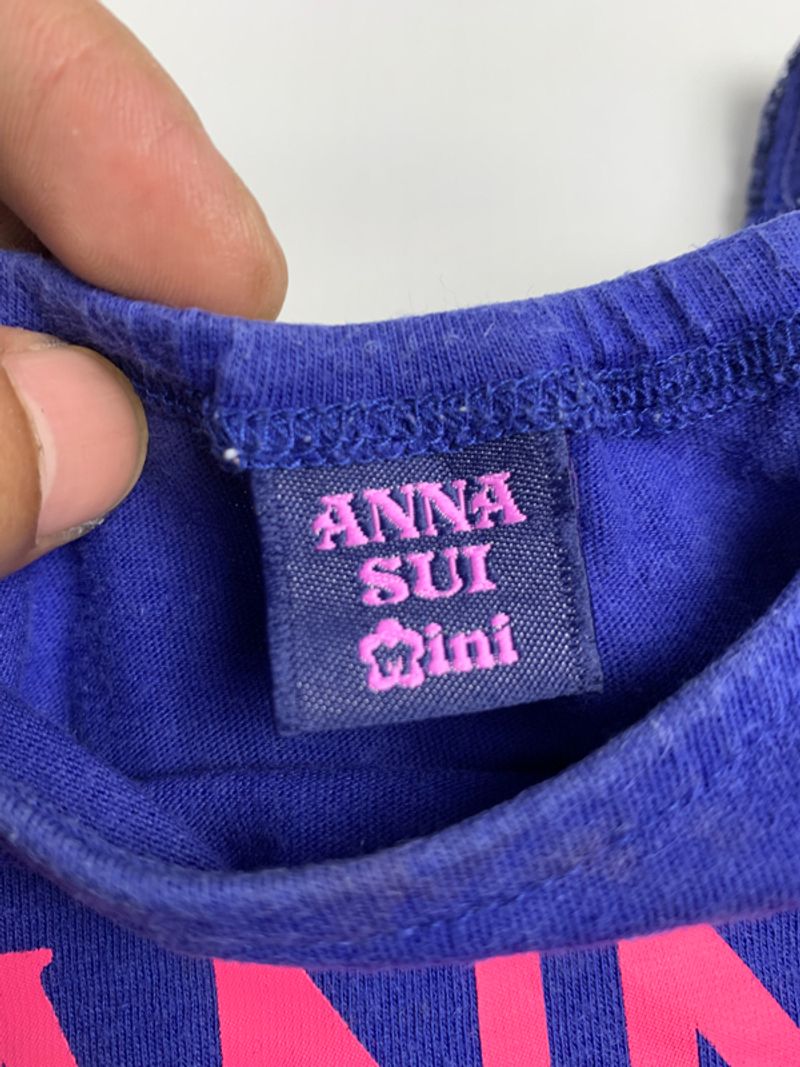 Y2k ANNA SUI MINI Tee Iconic Graphic, foto 3