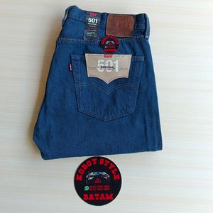 Levi's Casual Jeans Pria navy