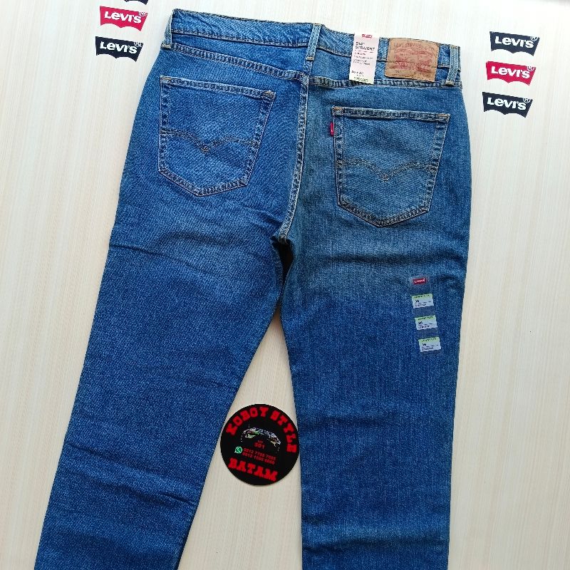Levi's Casual Jeans Pria navy, foto 4