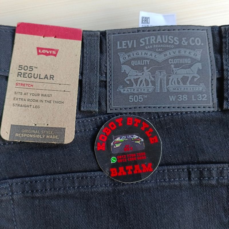 Levi's Casual Jeans Pria black, foto 2