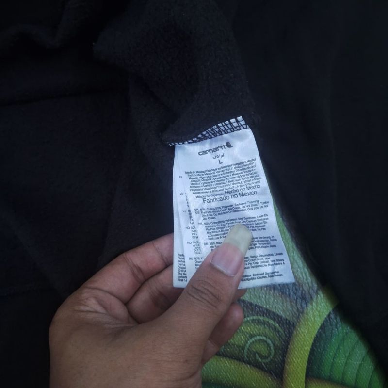 crewneck carhartt black, foto 3