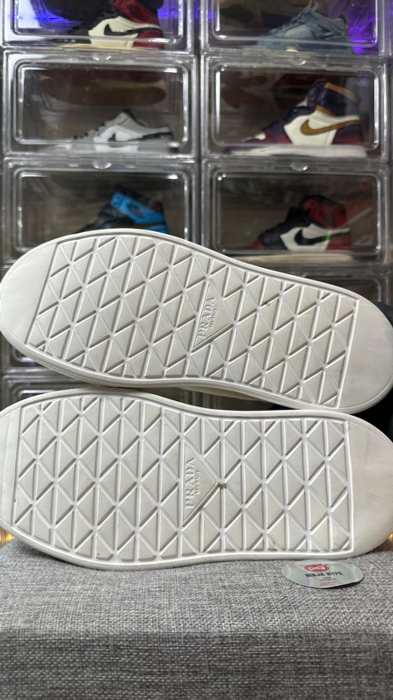 PRADA DOUBLE WHEEL SNEAKERS WHITE , PRADA DOUBLE WHEEL SNEAK, foto 5