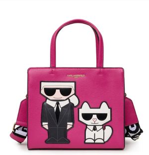 KARL LAGERFELD paris maybelle duo top handle satchel