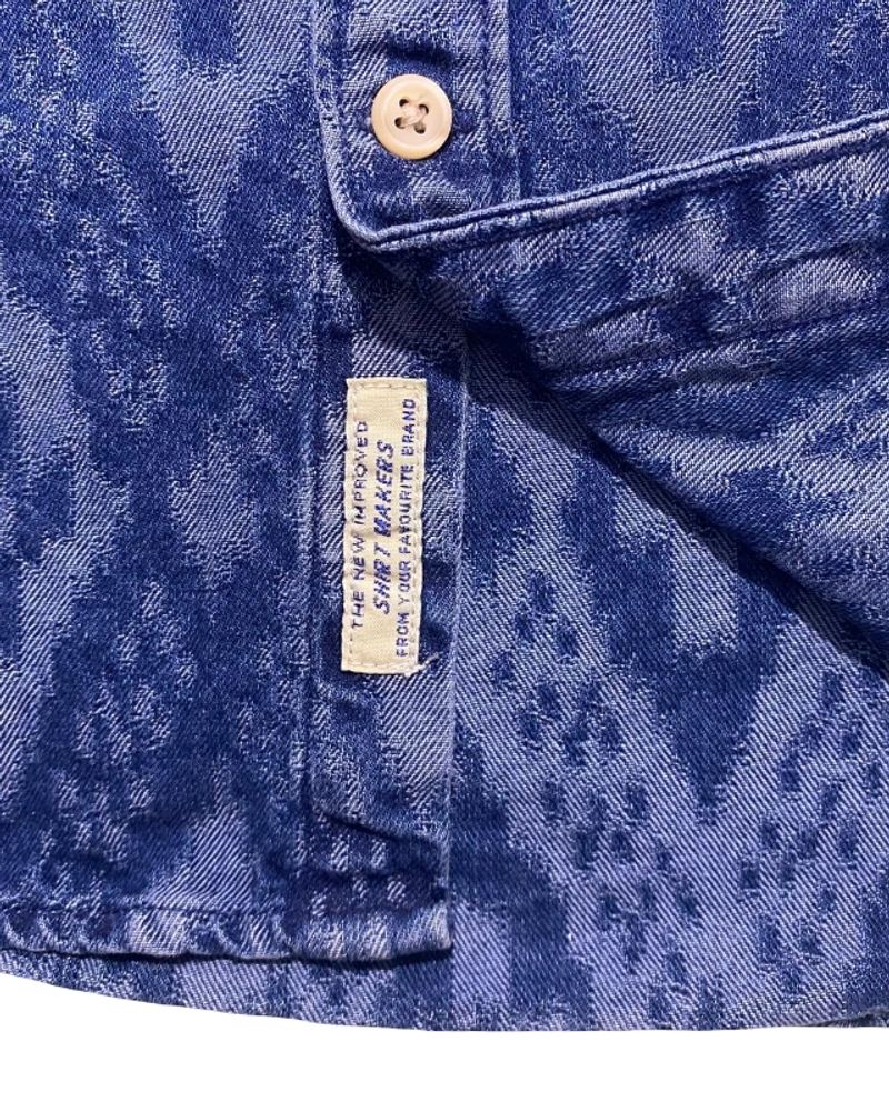 scotch & soda pattern denim shirt, foto 5