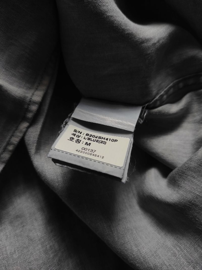 Vintage 00's Chambray Workshirt Ash Gray by Buckaroo, foto 6