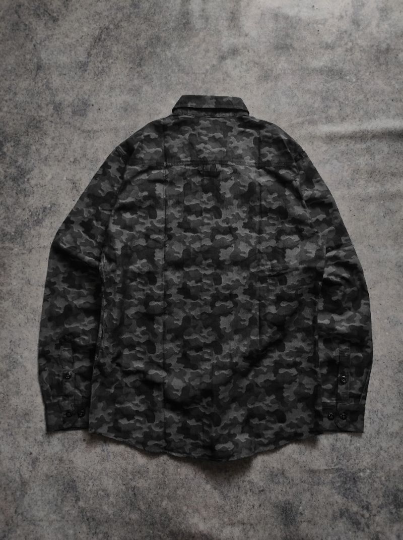 Longsleeve Camouflage Pattern Shirt by Espionage., foto 2