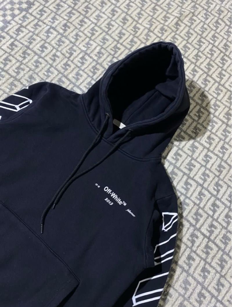 Off White Arrow Hoodie, foto 3