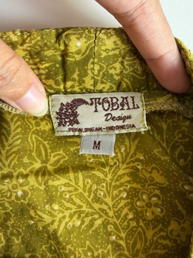 Kebaya Encim Modern Hijau, foto 5