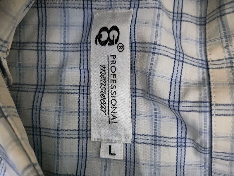 Kemeja lengan pendek pria size L, foto 2