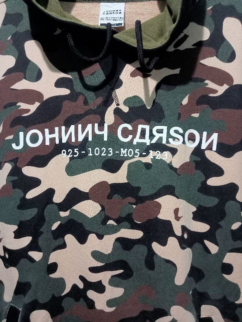 HOODIE CAMO JOHNNY CARSON, foto 2