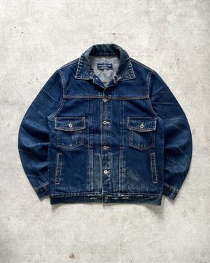 Blue Water Urban Garment Denim Jacket Type 2 Blue Indigo