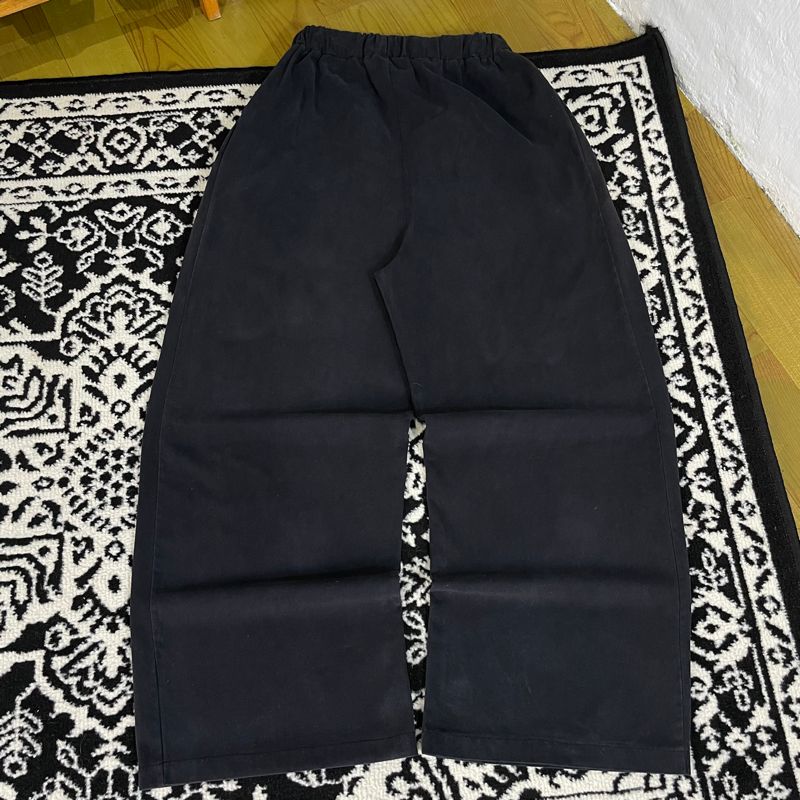 Japanese black loose pants, foto 8