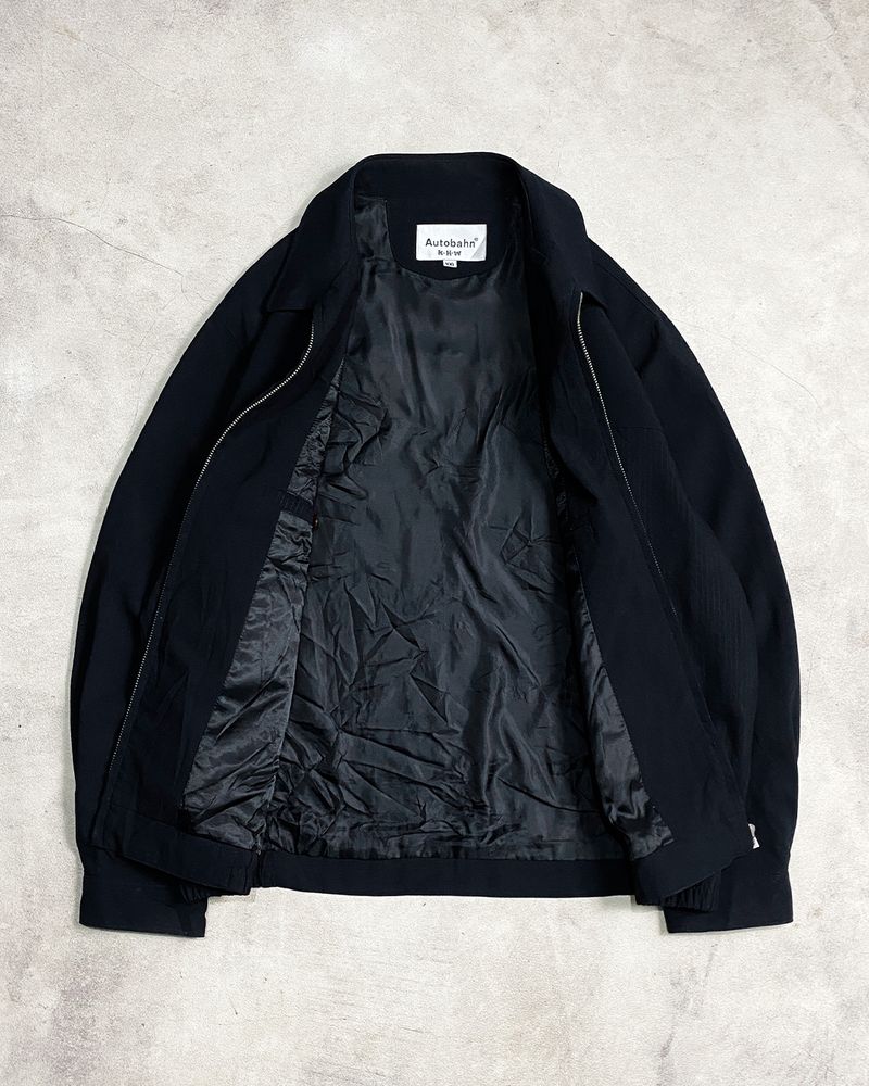 Autobahn Harington Casual Work Jacket Boxy Bomber Flight Vtg, foto 5