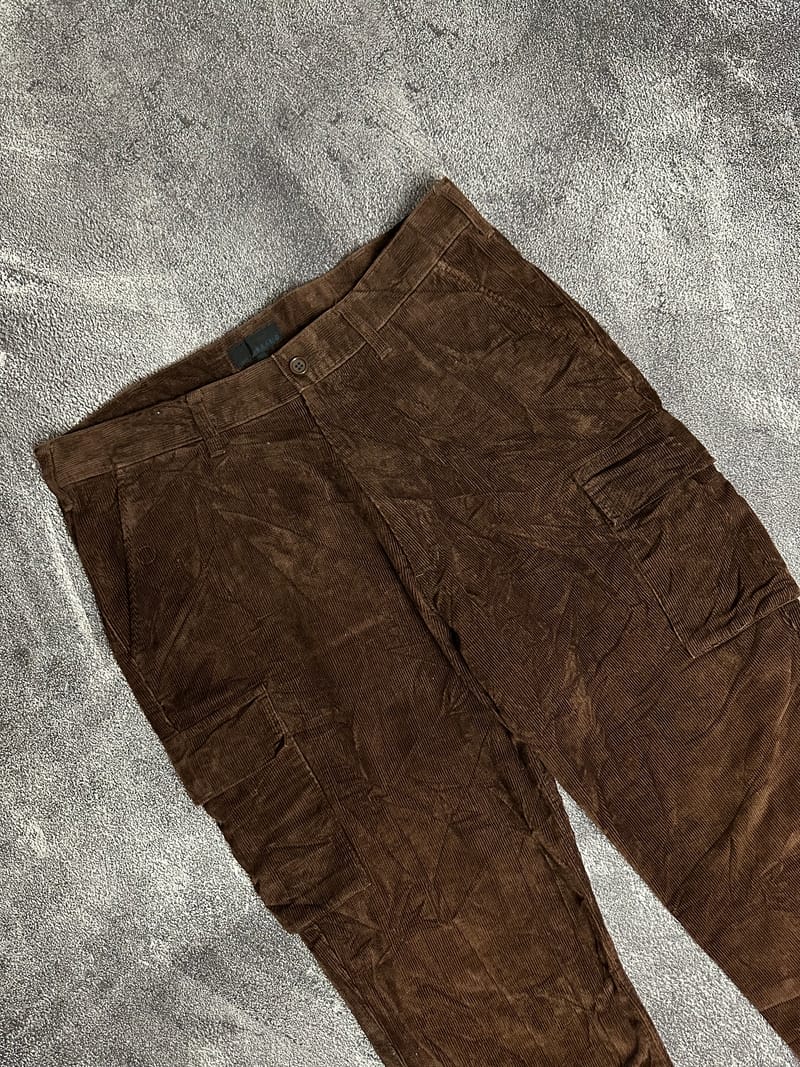 Casual Casual pants Pria brown, foto 2