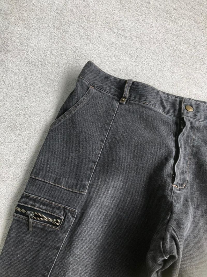 Unknown Brand Denim Cargo Pants, foto 3
