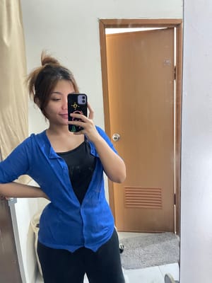 Uniqlo Casual Cardigan Wanita blue