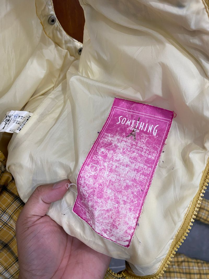 Something Y2K Plaid Fur Jacket, foto 7
