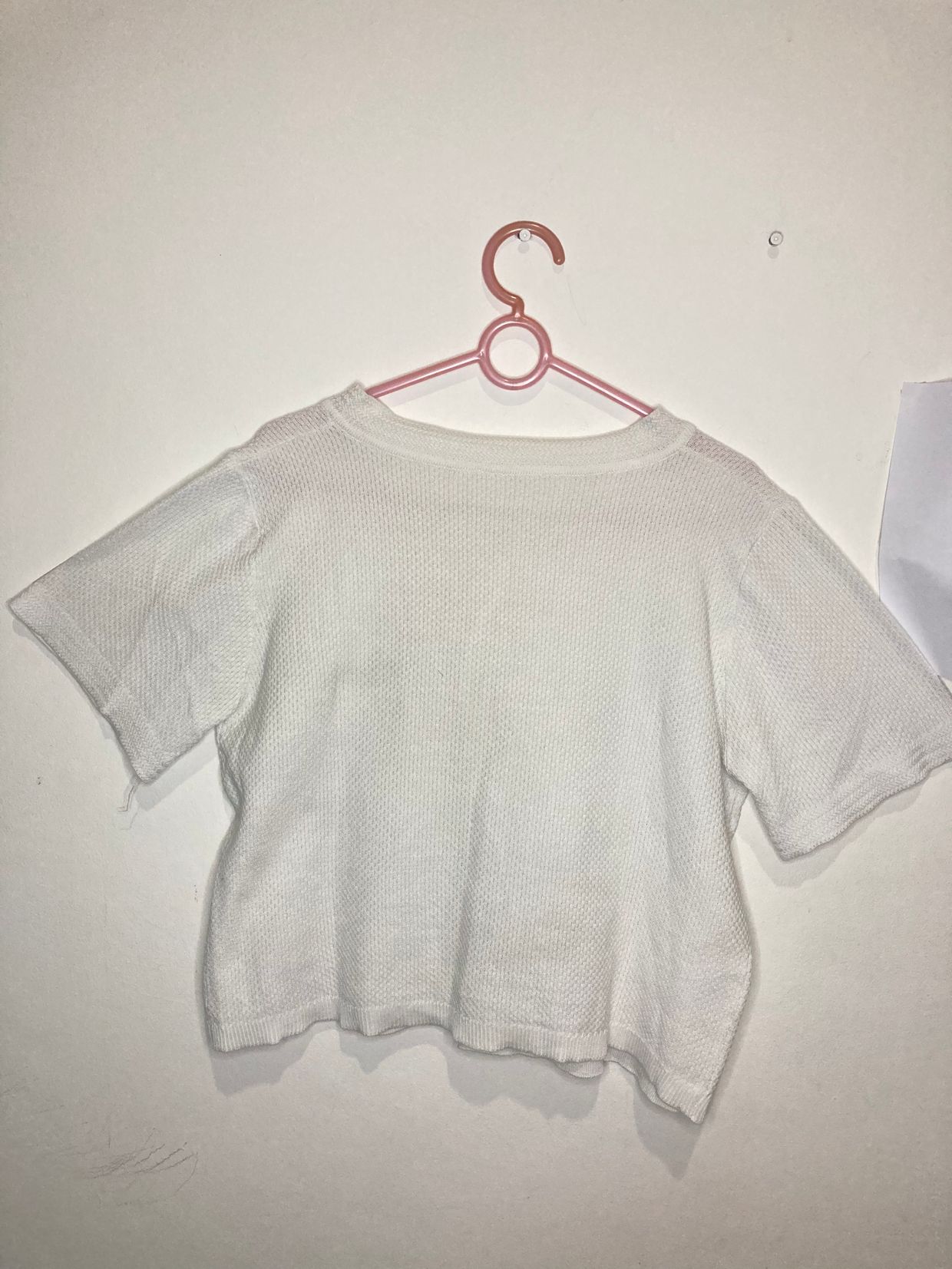 Crop top Wanita white, foto 3