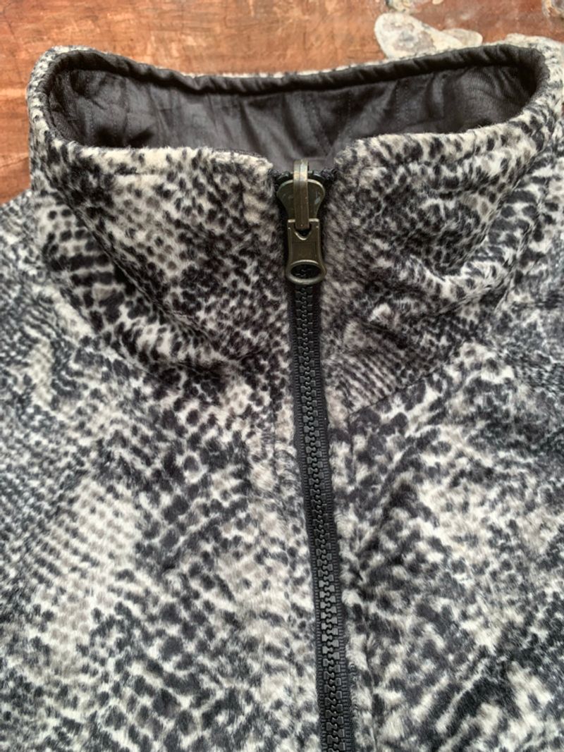Y2K BOXY VEST SNAKE PATTERN 2in1 JACKET, foto 3