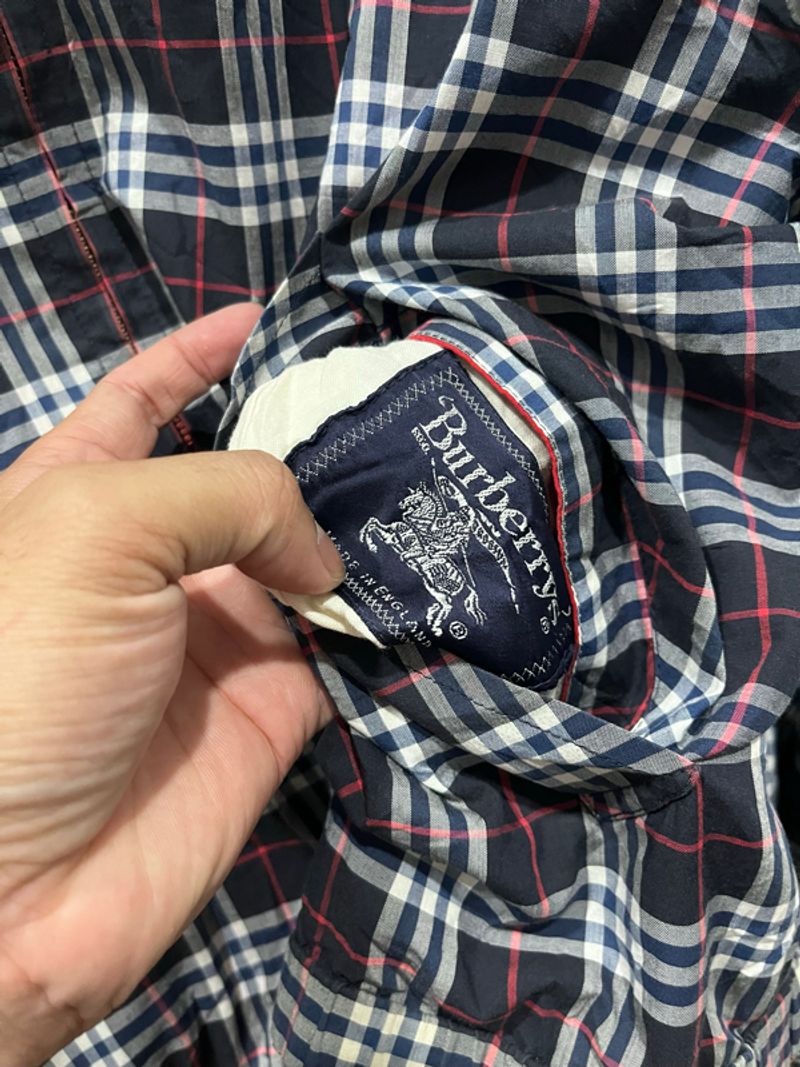 VINTAGE BURBERRYS REVERSIBLE HARINGTON JACKET, foto 4