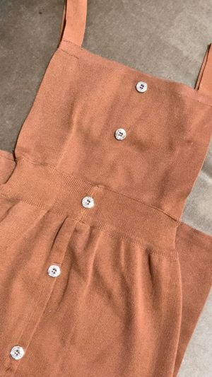 Dress coklat