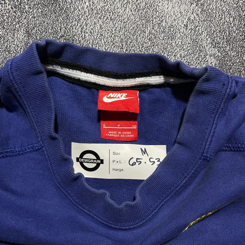 Crewneck Nike Blue Yellow, foto 4