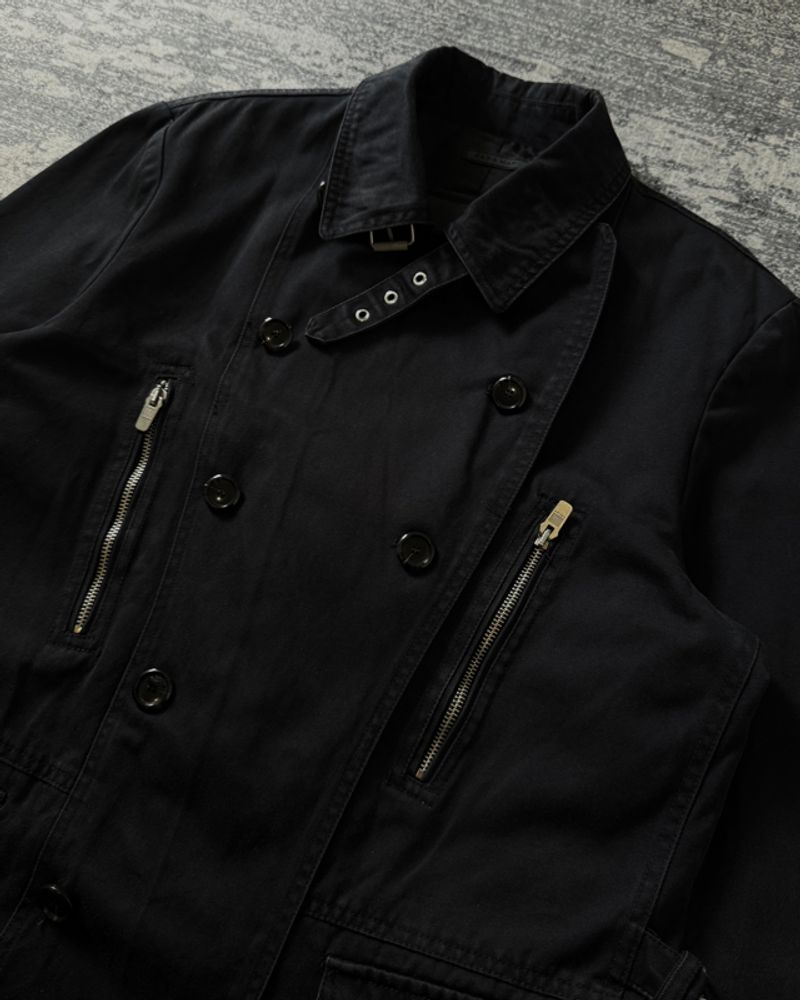 Zara Man Double Breast Napoleon Coat Jacket, foto 8
