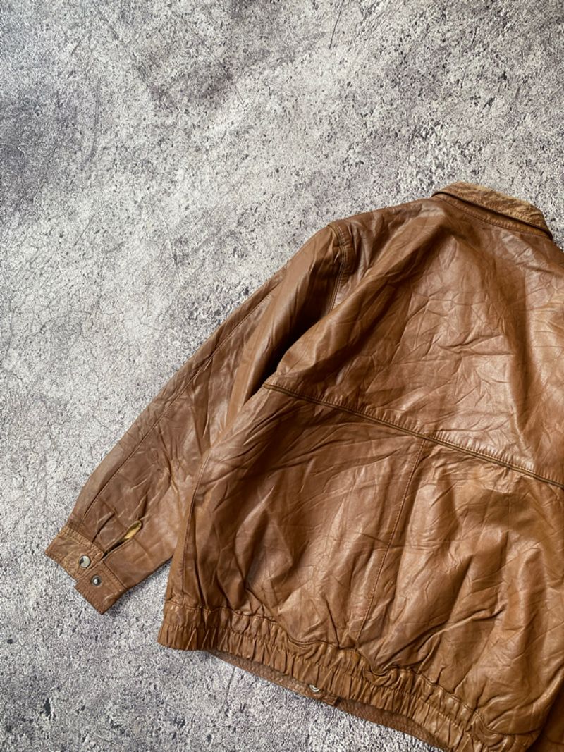 LEATHER FLIGHT JACKET, foto 3
