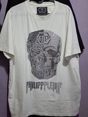 T-shirts Philipp Plein motif kristal