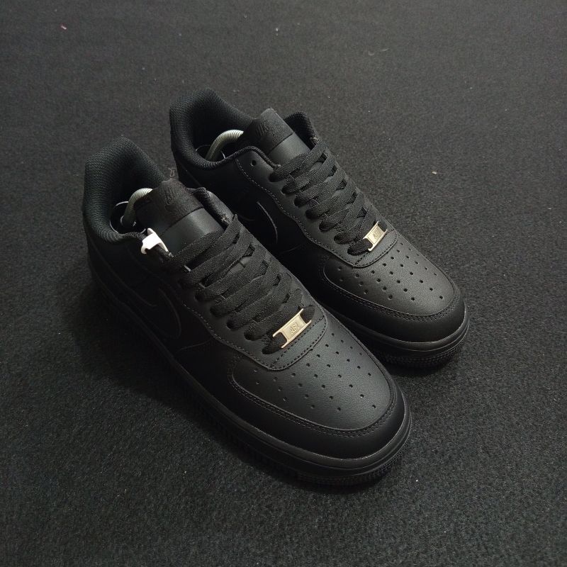Nike air force 1 low triple black, foto 2