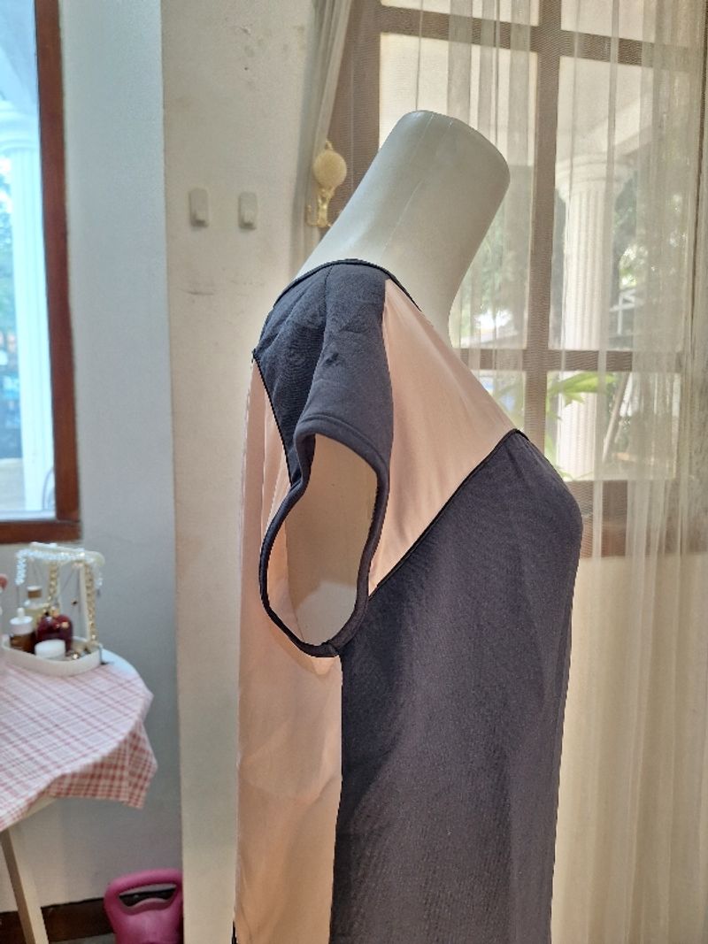 Layered Satin Dress, foto 2