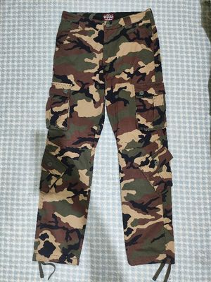 celana cargo camo army matchstick japan size 34