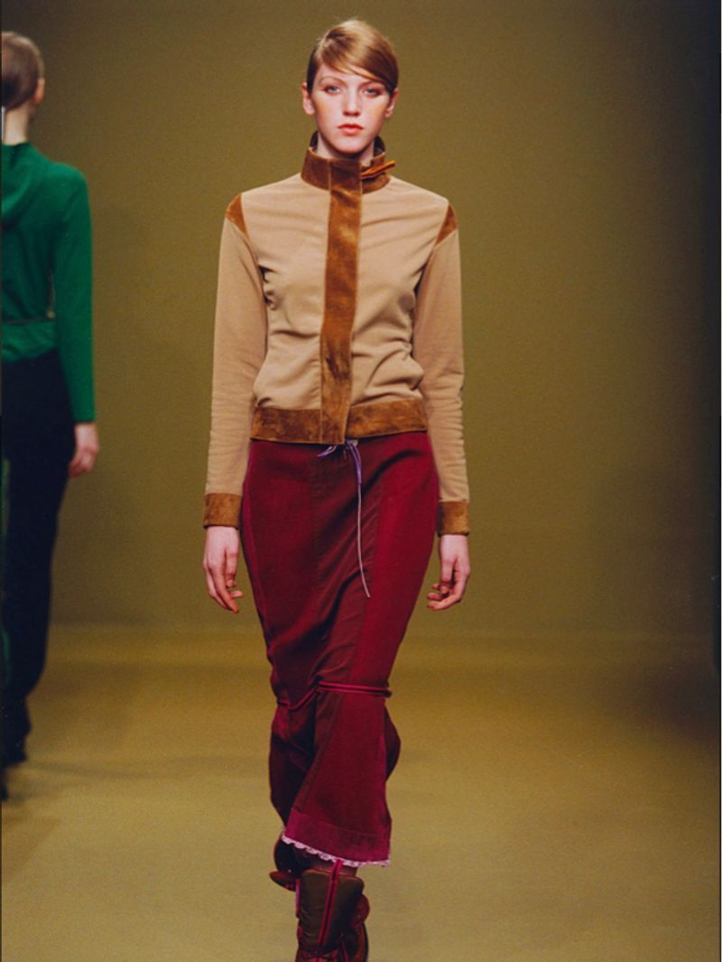 FW 1999 Miu Miu Panelled Jacket, foto 2