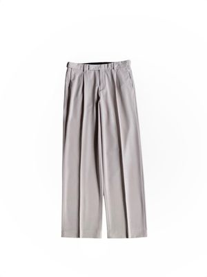 Musinsa Standard active waist trousers beige wide fit celana