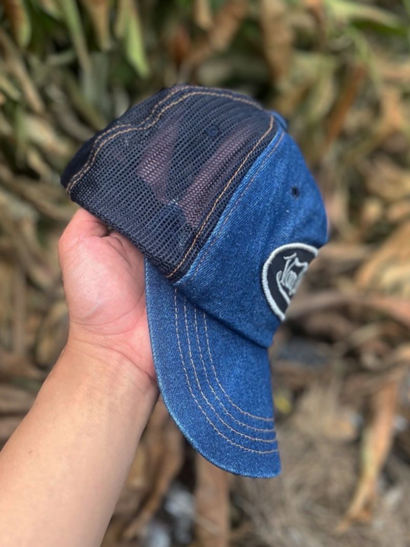 Von Dutch Denim Trucker Hat, foto 3