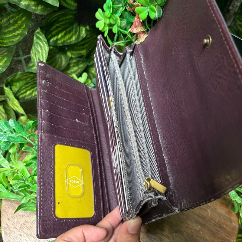 clutch fossil RFID flap, foto 5