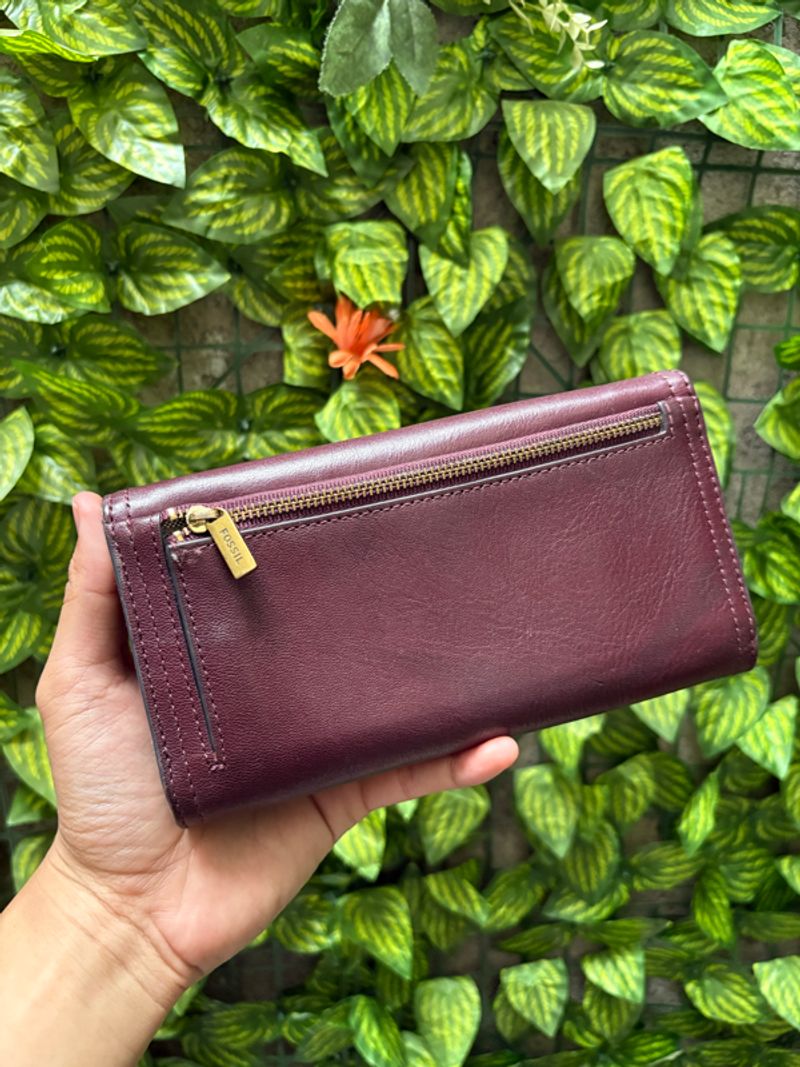clutch fossil RFID flap, foto 2